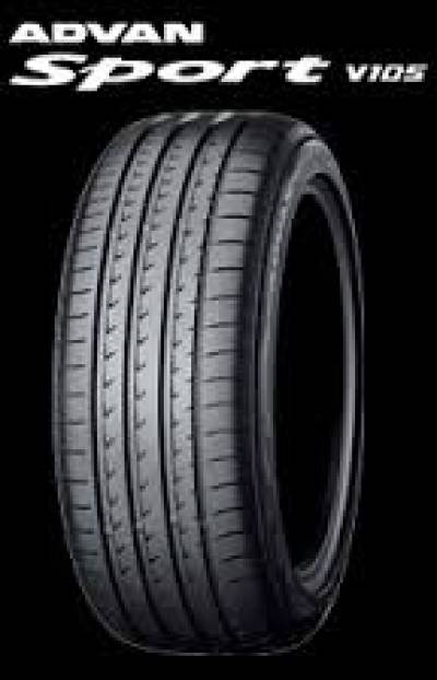 Image of a Advan V105 ZPS (RUNFLAT) tire, which can be found at Active Green + Ross in Toronto, ON