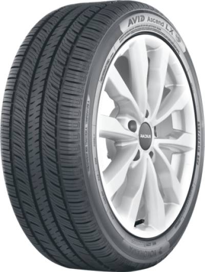 Image of a Yokohama Avid Ascend LX tire, which can be found at Active Green + Ross in Toronto, ON