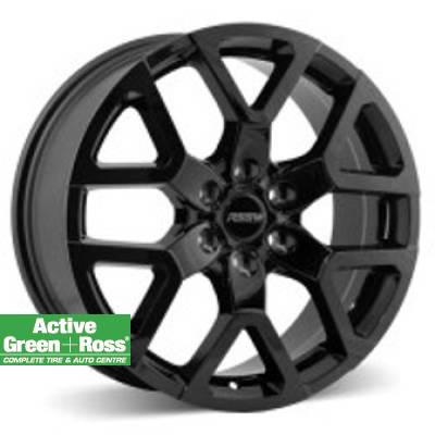 Alloy Wheel Baja GLOSS BLACK 20X8.5 6-132; 50/74.5