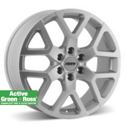 Alloy Wheel Baja Silver 18X8.0 6-132; 50/74.5