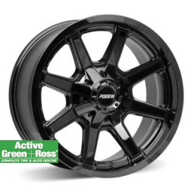 Alloy Wheel Gloss Black Titan 18X9 6-139.7; -5/78.1