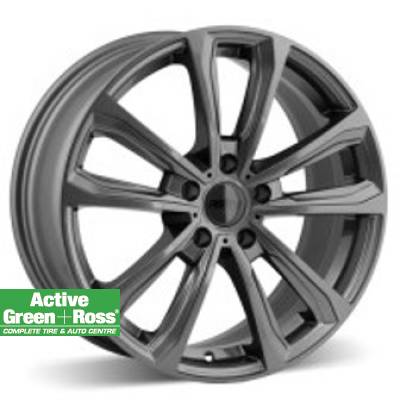 Alloy Wheel Carbon 18X8 5-120; 35/64.1